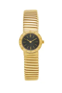 Bulgari Bulgari BB 23 2T 18k yellow gold Black