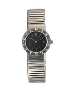 Bulgari Bulgari BB262TS 26mm Stainless steel Black