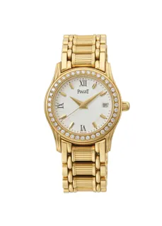 Piaget Polo 22005 M 502 D 18k yellow gold White