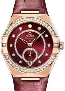 Omega Constellation 131.58.34.20.61.001 Rose gold Red