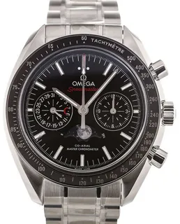 Omega Speedmaster Professional Moonwatch Moonphase 304.30.44.52.01.001 Stainless steel Black