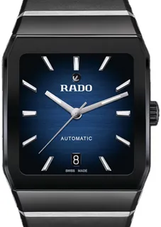 Rado Diastar R10202209 32.5mm Ceramic and Stainless steel and PVD Black and Blue