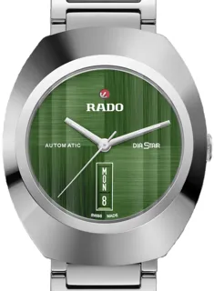 Rado Diastar R12160303 38mm Stainless steel Green