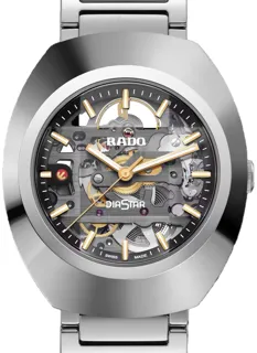 Rado Diastar R12162153 38mm Stainless steel Gray