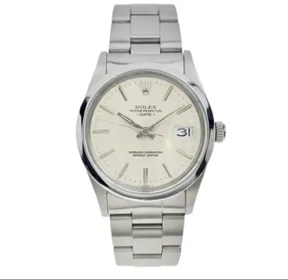 Rolex Date 15000 Stainless steel Silver