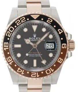 Rolex GMT-Master II 126711CHNR 40mm Yellow gold and Stainless steel Black