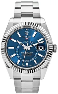 Rolex Sky-Dweller 326934 42mm Stainless steel Blue