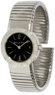 Bulgari Tubogas BB262TS 26mm Stainless steel Black