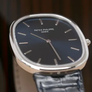 Patek Philippe Ellipse 5738P-001 34.5mm Platinum Blue