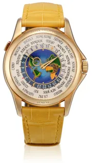 Patek Philippe World Time 5131J-014 39.5mm Yellow gold White