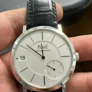 Piaget Altiplano G0A38130 40mm White gold Silver