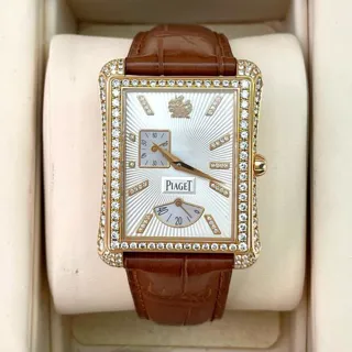 Piaget Emperador G0A33074 32mm Rose gold Silver