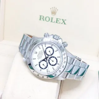 Rolex Daytona 16520 ( (1988-2015)) 40mm Stainless steel White