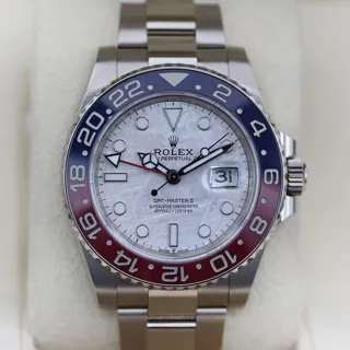 Rolex GMT-Master II 126719BLRO 40mm White gold Gray