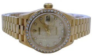 Rolex Lady-Datejust 69178 26mm Yellow gold Golden