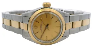 Rolex Oyster Perpetual 26 6718 24mm Stainless steel Golden