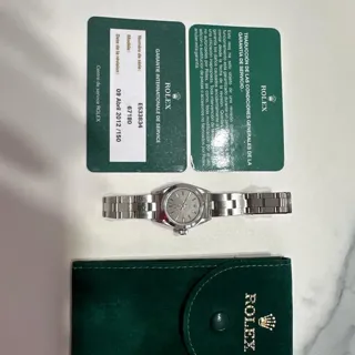 Rolex Oyster Perpetual 67180 26mm Stainless steel Gray