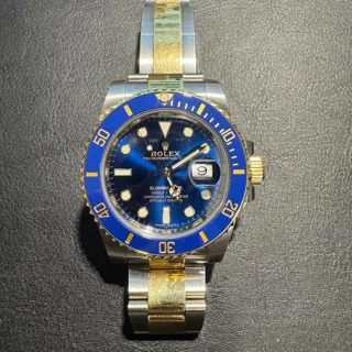 Rolex Submariner Date 116613LB 40mm Yellow gold and Stainless steel Blue