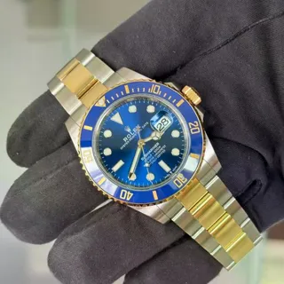 Rolex Submariner Date 126613LB 41mm Yellow gold and Stainless steel Blue