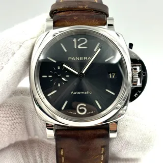 Panerai Luminor Due PAM 00755 38mm Stainless steel Gray