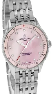 Breitling Navitimer A77320D91K1A1 32mm Stainless steel Pink