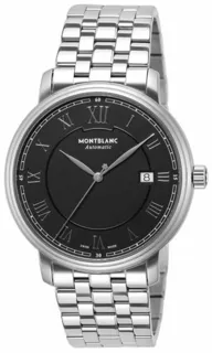 Montblanc Tradition 116483 40mm Stainless steel Black