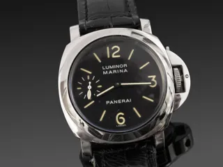 Panerai Luminor Marina OP 6557 PAM 93 Stainless steel Black