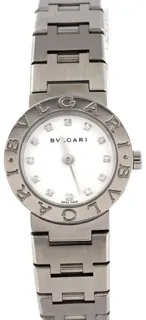 Bulgari Bulgari BB23SS/BB23WSS/12JA 23mm Stainless steel White