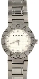 Bulgari Bulgari BB23SS/BB23WSS/12 23mm Stainless steel White