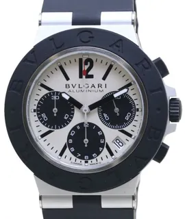 Bulgari Bulgari 103383 BB40SBATRSNLCH BB40ATCH 40mm Aluminium Silver