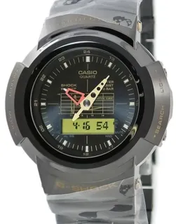 Casio G-Shock AWM-500GC-1AJR 44.5mm Stainless steel Black