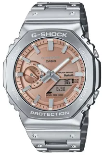 Casio G-Shock GMB2100AD-5A Stainless steel Pink