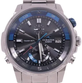 Casio Oceanus OCW-P1000-1AJF OCW-P1000-1AJF 43mm Titanium Black