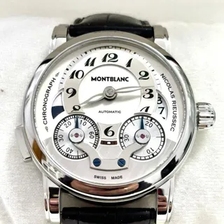 Montblanc Nicolas Rieussec 7138 43mm Stainless steel Silver