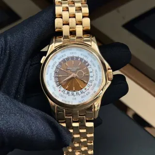 Patek Philippe World Time 5130/1R-010 39.5mm Rose gold