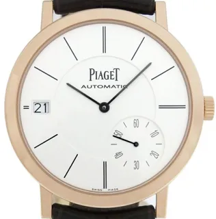 Piaget Altiplano G0A38131 40mm Rose gold Silver