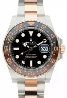 Rolex GMT-Master II 126711CHNR 40mm Yellow gold and Stainless steel Black