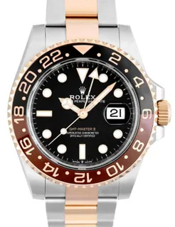 Rolex GMT-Master II 126711CHNR 40mm Yellow gold and Stainless steel Black