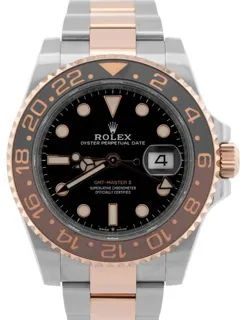 Rolex GMT-Master II 126711CHNR 40mm Yellow gold and Stainless steel Black