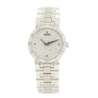 Piaget Dancer 90564 K818 23mm 18k white gold