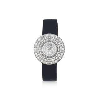 Piaget P10281 30mm 18k white gold