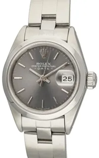 Rolex Date 69160-01 Stainless steel Gray