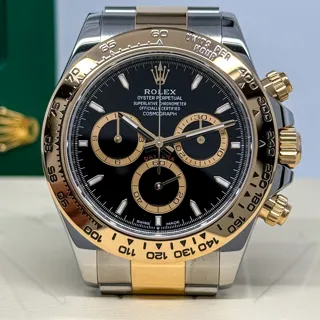 Rolex Daytona 126503-0003 Yellow gold and Oystersteel Black