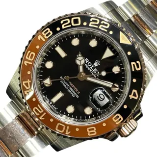 Rolex GMT-Master II 126711CHNR 40mm Rose gold Black