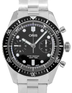 Oris Divers 01 771 7791 4054-07 8 20 18 40mm Stainless steel Black