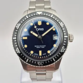 Oris Divers Sixty Five 01 733 7747 4055-07 8 17 18 36mm Stainless steel Blue