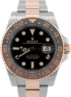 Rolex GMT-Master II, “Root Beer" 126711CHNR 40mm Stainless steel Black Chromalight Index