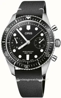 Oris Divers 01 771 7791 4054-07 6 20 01 40mm Stainless steel Black