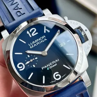 Panerai Luminor Marina PAM 01157 44mm Stainless steel Blue