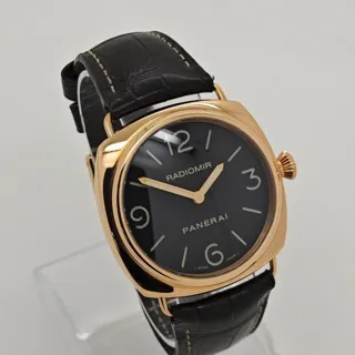 Panerai Radiomir PAM 00231 45mm Rose gold Black